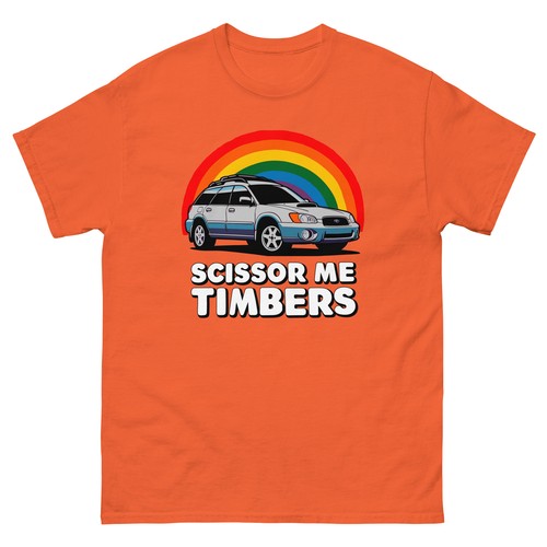 Scissor Me Timbers T-shirt - Picture 7 of 12