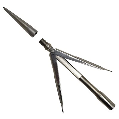 SCUBA CHOICE Palantic Spearfishing Tricuspid Interchangable Speartip 6mm