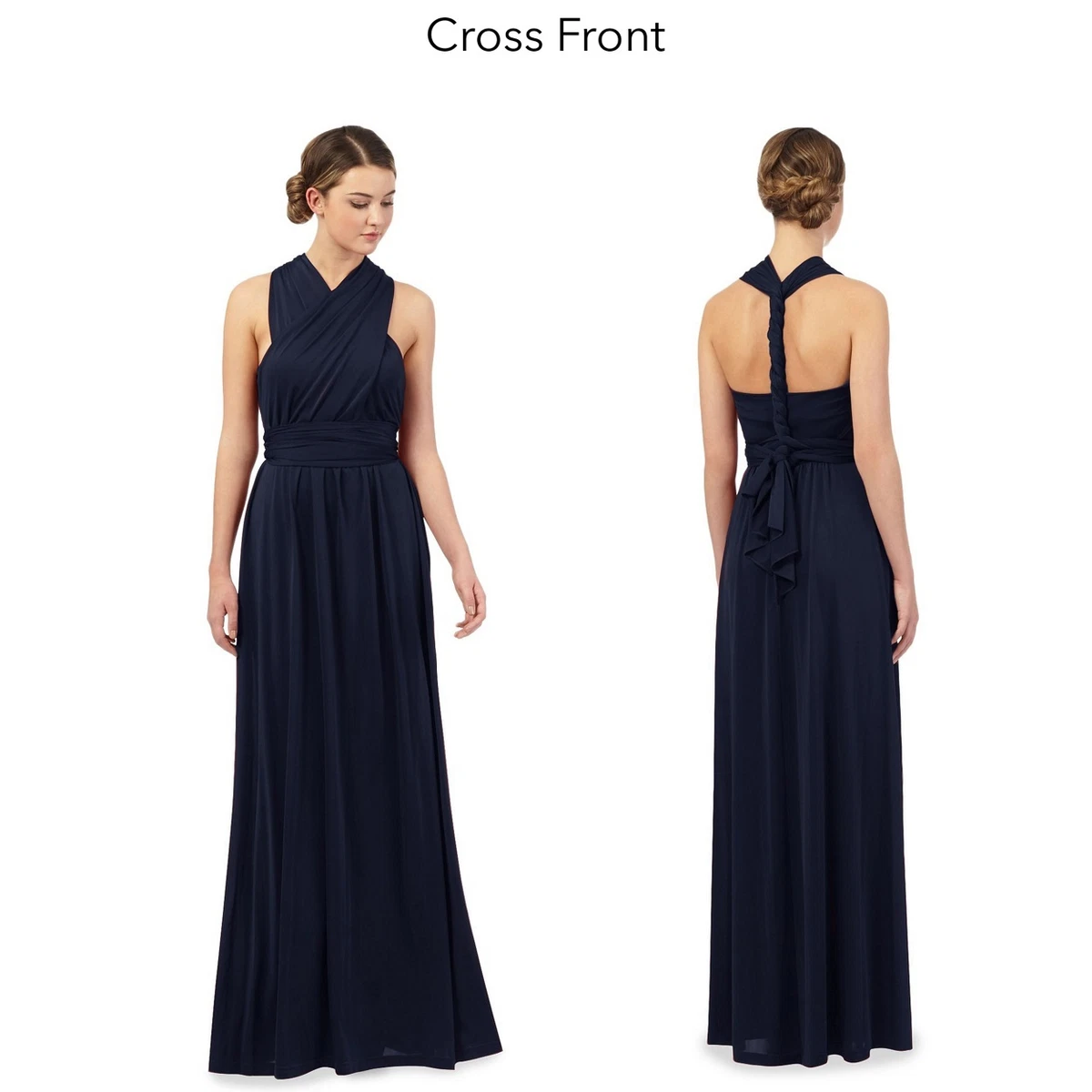 Navy blue deals multiway dress