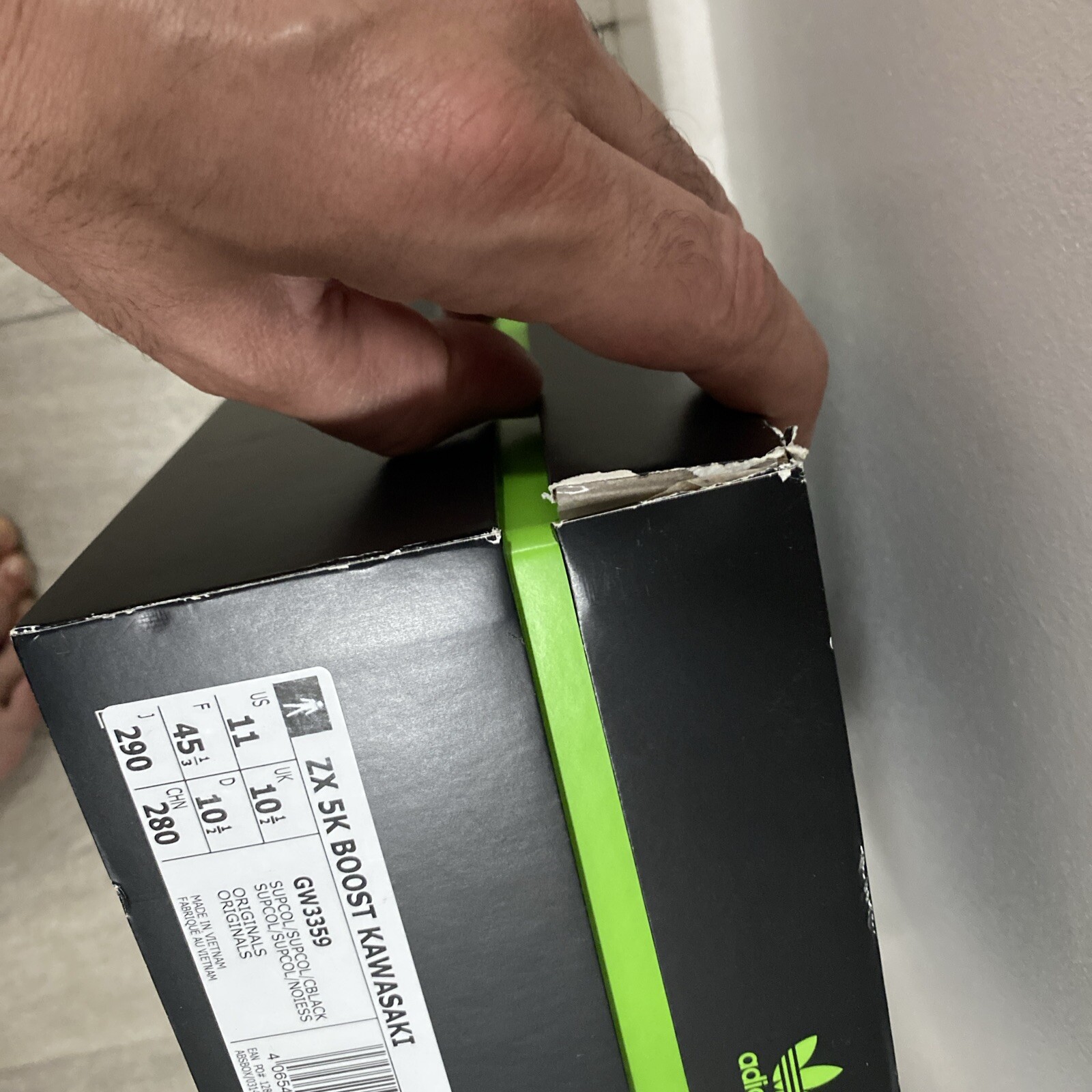 Adidas Zx 5k Boost Kawasaki UK 10.5 image 9