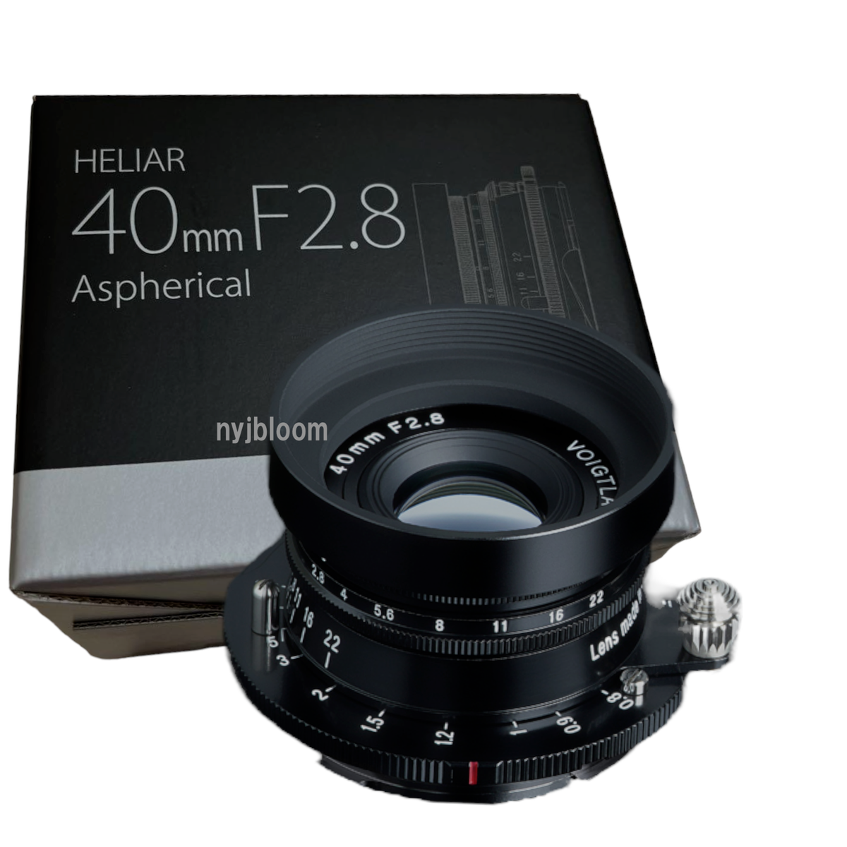 レンズ(単焦点) Voightlander HELIAR 40mm F2.8 Aspherical New VOIGTLANDER Heliar 40mm F2.8 Aspherical Lens BLACK VM Mount