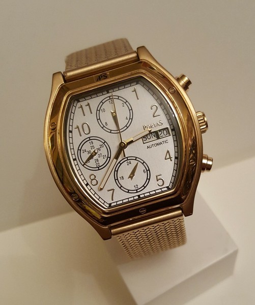 PS PortaS Automatic 20 Jewels PS58U-PT2350 Waterresistant 5 ATM Herren Armbanduhr
