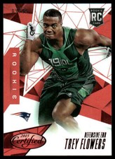 2015 Panini Certified Trey Flowers 190 Mirror Red  SN99  New England Patriots
