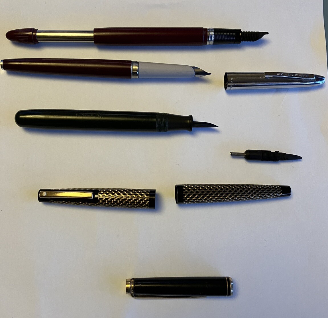 Vintage Waterman Sheaffer & Mont Blanc Pen Parts For Spares/ Repair eBay