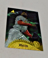 1995 PINNACLE - MUSEUM COLLECTION MARK WHITEN RIGHT FIELD CARDINALS CARD #3