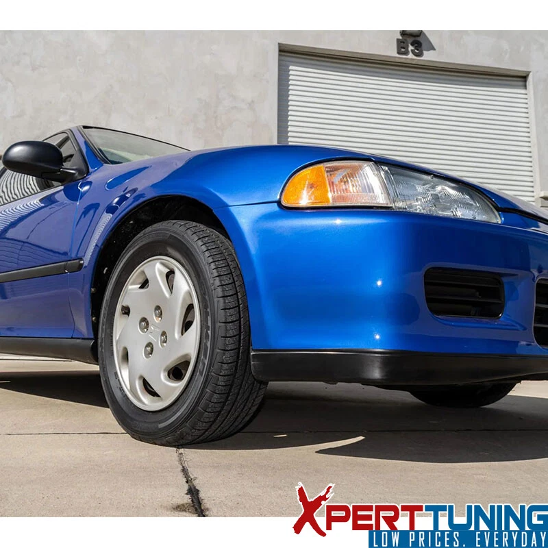 Fits 92-95 Honda Civic Coupe & Hatchback SIR Front Bumper Lip Spoiler Unpainted - Изображение 3 из 4