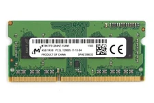 Micron 4GB 1RX8 PC3L-12800S-11-13-B4 Laptop Memory MT8KTF51264HZ-1G6N1 Tested