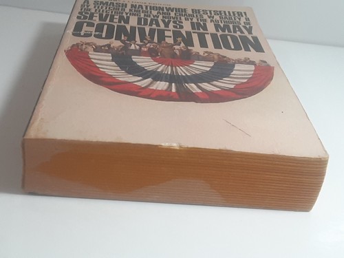 Convention Fletcher Knebel Political Thriller paperback bs - Imagen 5 de 9