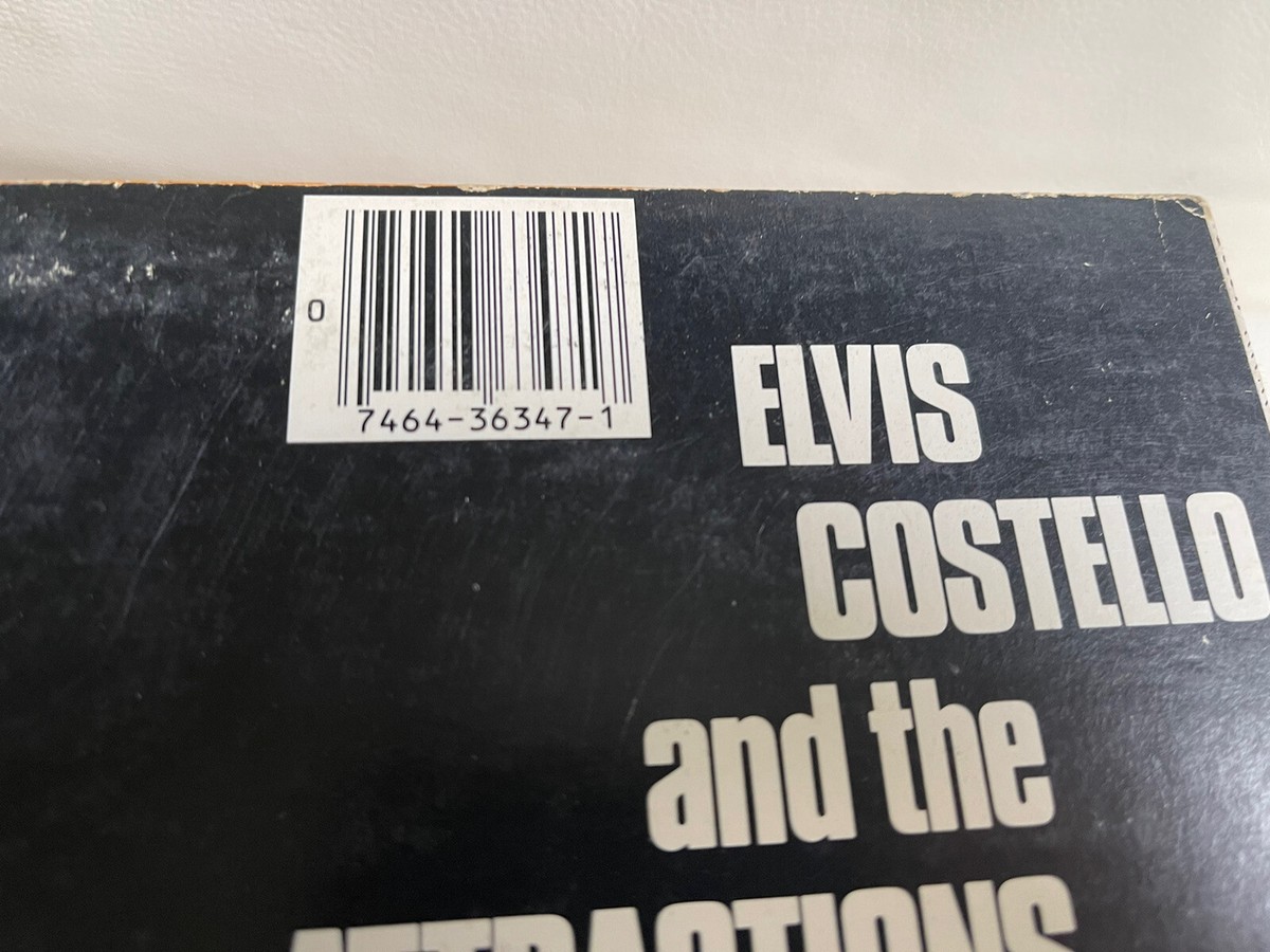 ELVIS COSTELLO & The Attractions Get Happy LP, Vinyl Is VG+