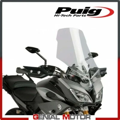PARE-BRISE PUIG TRANSPARENT 7646W YAMAHA MT-09 850 TRACER 2015 / 2017 - Photo 1/2