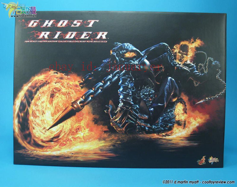 Perfect Hot Toys 1/6 Mms133 Ghost Rider And Flame Motorcycle Perfect Hot Toys 1/6 Mms133 Ghost Rider And Flame Motorcycle