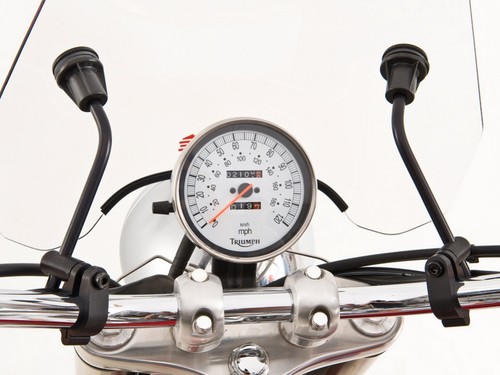 Yamaha V-Max 1200 VMX1200 VMAX - Clear 15" CSF Windshield w/Black Hardware Kit - Picture 3 of 4
