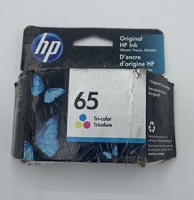 HP 65 Color Ink Cartridge 65 N9K01AN NEW GENUINE Expires June 2022