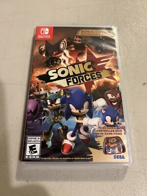 Sonic Forces Launch Bonus Edition Nintendo Switch Game