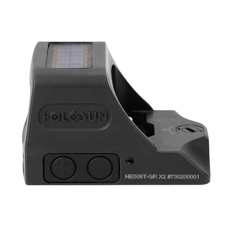 HOLOSUN HE508T-GR グリーンドットサイト Holosun HE508T-GR X2 Micro Titanium Multi Reticle Sight