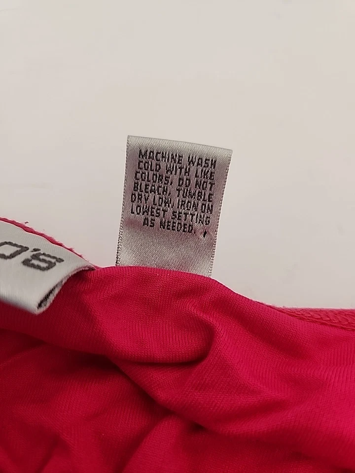 Camisola recortada con correa de espagueti rosa para mujer Chico talla 2 Foto 4 de 4