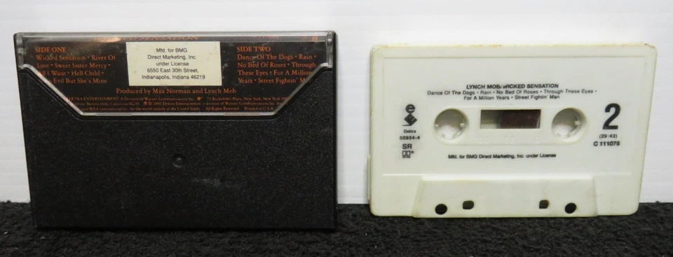 LYNCH MOB WICKED SENSATION CASSETTE TAPE TESTED Foto 2 de 2