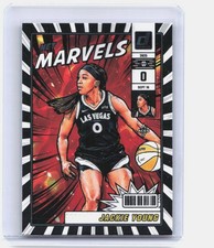 2025 Donruss WNBA #15 Jackie Young Net Marvels Las Vegas Aces