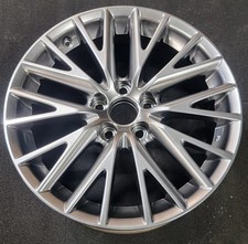 Lexus IS 200 250 300 Turbo 14 - 20 74288 OEM wheel rim 18 x 8 HYPERSILVER FRONT