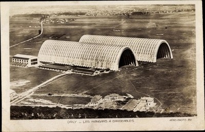 Ak Orly Val de Marne, Les Hangars a Dirigeables - 3330717