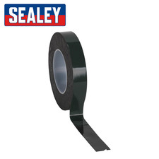 Sealey DSTG2510 25mm x 10m Double-Sided Adhesive Foam Tape - Green Backing