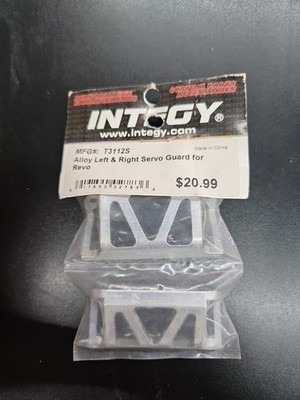 Integy T3112S Alloy Left & Right Servo Guard for 1/10 Revo, E-Revo, Summit (K4)