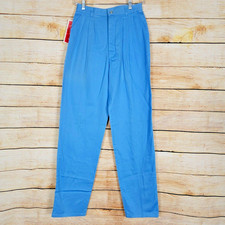 Vintage Lee Casuals Womens Pants Size 8 Blue Classic High Waist Mom 90s New