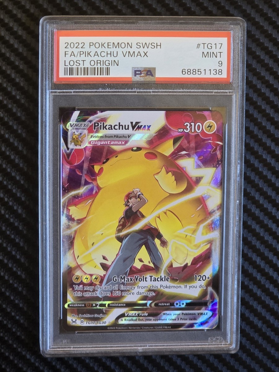 ピカチュウVMAX Pikachu VMAX TG17/TG30 Swsh11: Lost Origin Trainer Gallery Holo
