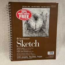 Strathmore 400 Series Sketch Pad 9x12 100/120 Sheets Artist Sketchbook Superior