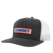 Men's Lock Up Adjustable Snapback Hat One Size Charcoal/White