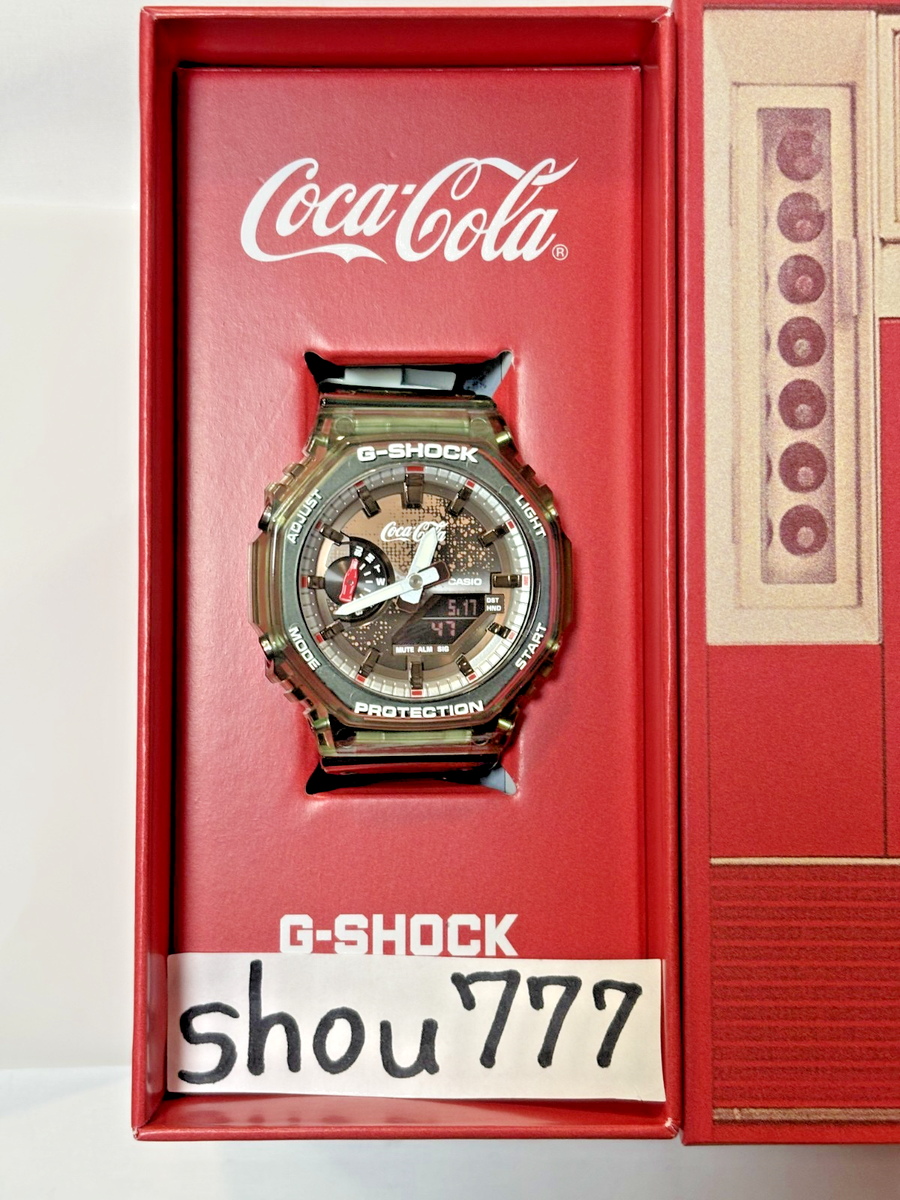 CASIO G-SHOCK GA-2100CC-3AJR ANALOG-DIGITAL 2100 Series Coca-Cola