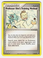 Professor Elm's Training Method Dragon Frontiers #79/101 LP Pokemon TCG Uncommon on eBay