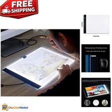 3-Level Adjustable Brightness LED Light Board for Diamond Painting - Portable