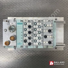 SIEMENS 6ES7194-4GA00-0AA0 ET200 PRO Rack w/Various Modules