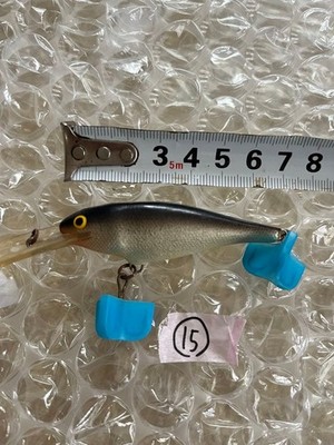 Rapala Shad Rap 7 Vintage Angelköder Balsa 80er Jahre Sammlerstück gebraucht