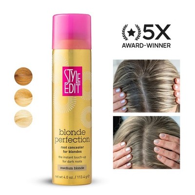 Style Edit Root Concealer Spray Blonde Perfection Medium Blonde