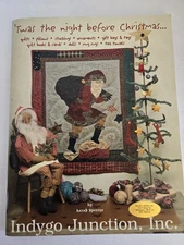 "Twas the Night Before Christmas" Holiday Crafts and Quilts Book Indygo Junction