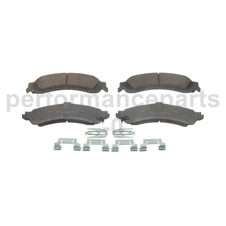 Rear Disc Brake Pad Set Disc Brake Rotor for Chevrolet Suburban 1500 2000-2003 - Image 4 of 4