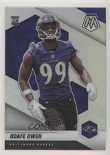 2021 Panini Mosaic Rookies Silver Prizm Odafe Oweh #354 d1r