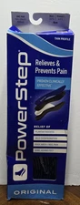 Powerstep Full Length Arch Heel Support Insoles A Mens 3/3.5 Womens 5/5.5 (READ)