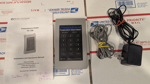 Protected Home Freeze Alarm Dialer FA-700 Complete