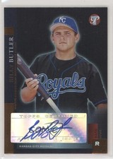 2005 Topps Pristine Base Rare Uncirculated 14/18 Billy Butler #183 Auto 0s3