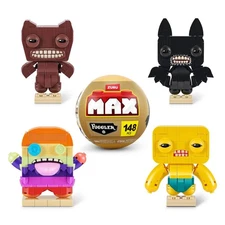 COMPLETE SET of 4 Fuggler Monster MAX Brick Build: BAT BUTTONS OOGAH SQUIDGE