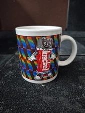 Vintage 1999 Hershey's Krackel Chocolate Character Ceramic Coffee Mug