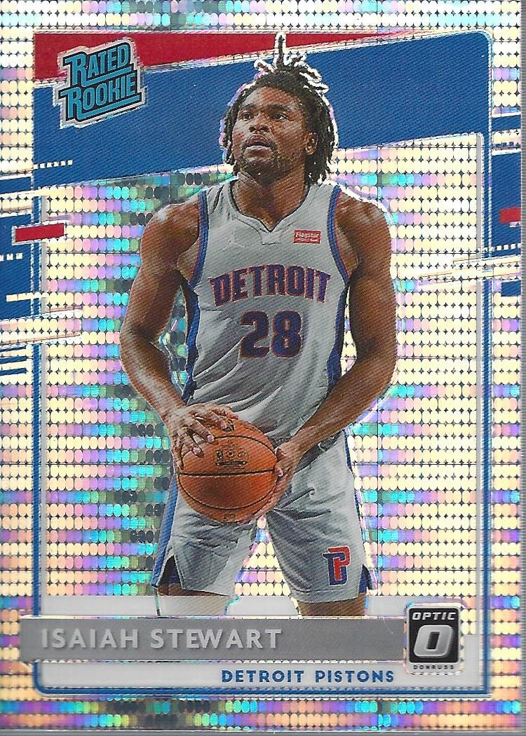 2020-21 Donruss Optic Target Box Set #166 Isaiah Stewart RR - BSK