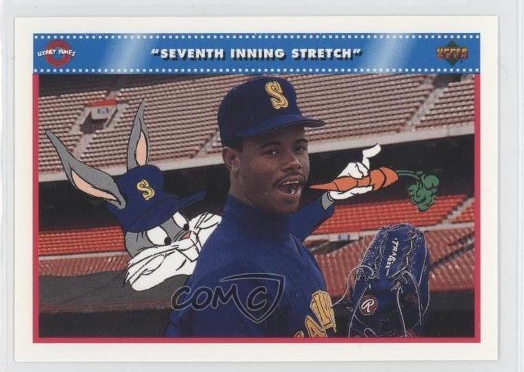 1992 Upper Deck Comic Ball 3 Ken Griffey Jr Seventh Inning Stretch #91 HOF 0b5