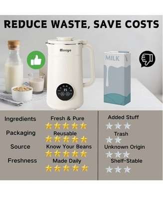 Mooye Soy Nut Milk Maker HB-B10KW1 Large Capacity
