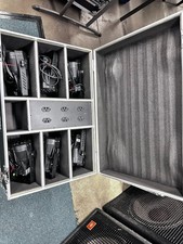 Elation Lighting with Charging Case Opti Tri 30 Quantity of 6
