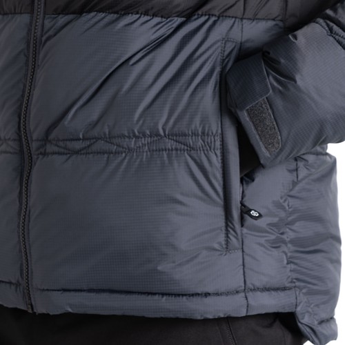 Chaqueta de esquí acolchada térmica con capucha impermeable Ollie Dare 2b para hombre - ébano - Imagen 7 de 7