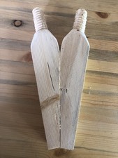 Lot of 2 NEW Wooden Insulator Pins Mounts Pegs for Vintage Glass Insulators